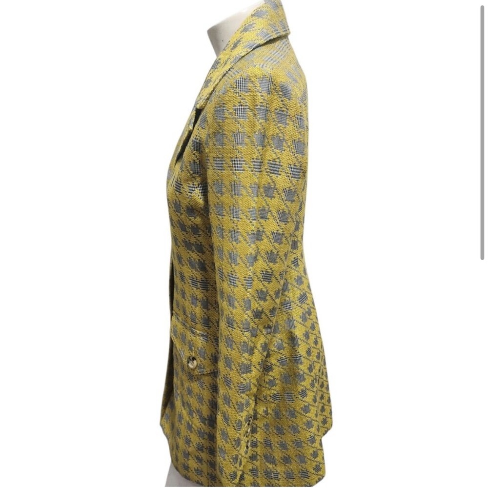 Cabi Regency Coat Womens Size Small Houndstooth Structured Feminine Jacket 3491 - Picture 7 of 12